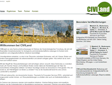 Tablet Screenshot of civiland-zalf.org